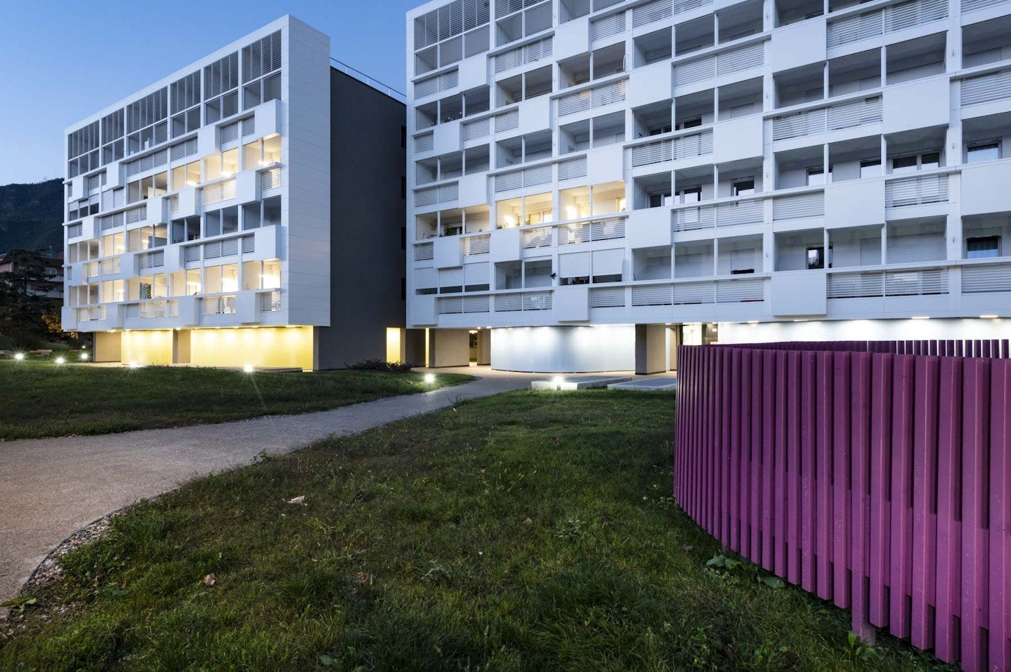 Sanierung von Sozialwohnungen in Bozen als Teil des SINFONIA-Projekts.
